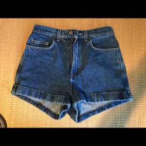 American Apparel High Rise Shorts